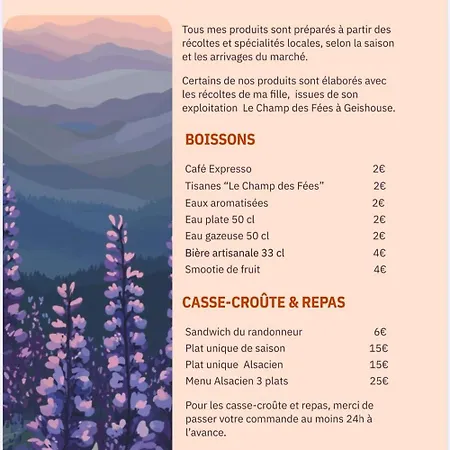 Les Lupins Avec Sauna Et Petit Dejeuner Inclus 2 A 4 Personnes ベッド・アンド・ブレックファスト Geishouse